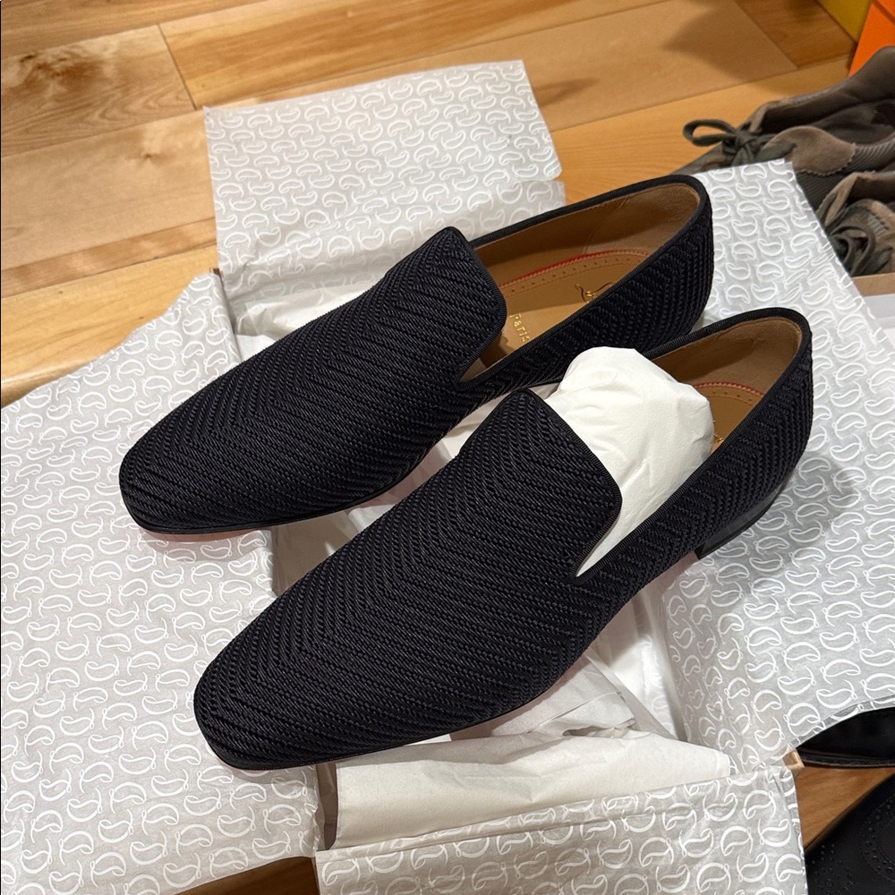 Christian Louboutin Navy Men's Loafers